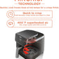 | Air Fryer | 4-In-1 Pro Air Fry, Roast, Reheat, Dehydrate | 5QT Capacity Fits up to 4Lbs of French Fries | 400F Max Temp | Nonstick Basket & Crisper Plate | 120V | Grey | AF141