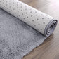 Soft Runner Rugs for Bedroom Living Room Plush Fluffy Rug 2X6 Feet, Shag Furry Area Rug Carpet Non Shedding for Nursery Children Kids Girls Room Home Decorative, Grey