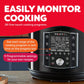 Pro 10-In-1 Pressure Cooker, Slow Cooker, Rice/Grain Cooker, Steamer, Sauté, Sous Vide, Yogurt Maker, Sterilizer, and Warmer, Includes App with over 800 Recipes, Black, 6 Quart